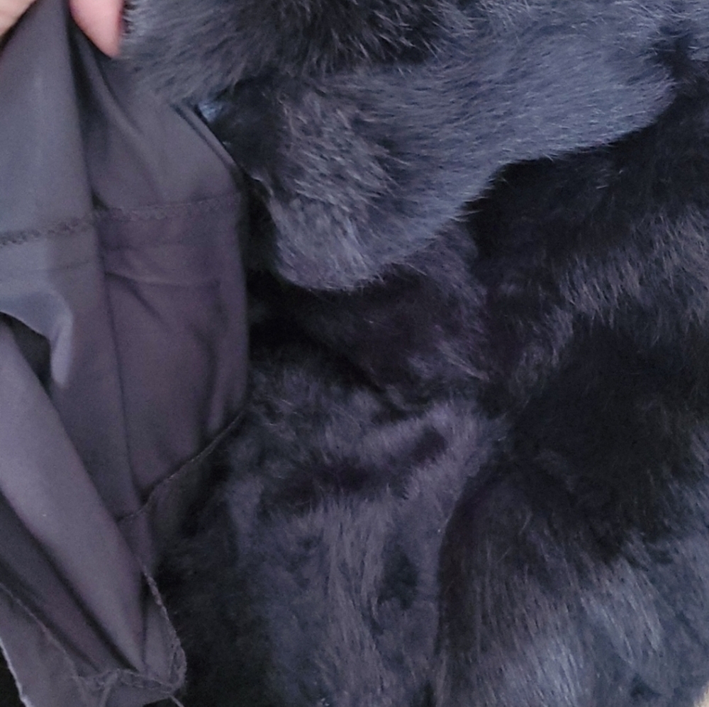 Leather Fox Jacket 3 In 1 With Removable Vest Lining - Picture 10 of 16